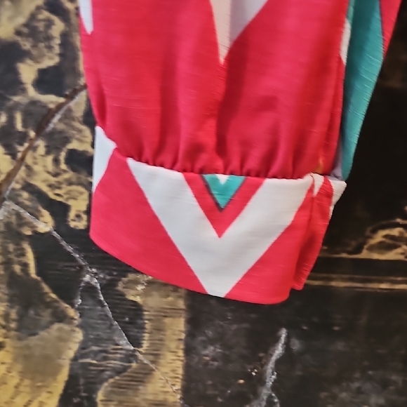 Cameo Multicolor Chevron Jumpsuit - Picture 5 of 6